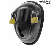 Addicted Toys Locked Addicted Toys Shell Cage Keyless Chastity System 11.5cm Clear Set