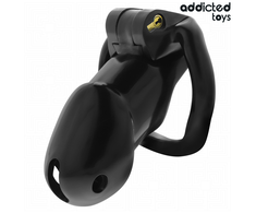 Addicted Toys Locked Midnight Cell Anatomic Cage Size L Juodas 107mm