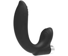 Addicted Toys Model 7 Juodas - Rechargeable Prostate Massager, 11 cm
