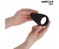 Addicted Toys Teardrop-Shaped Intimate Support Ring - Flexible Silicone, 50mm