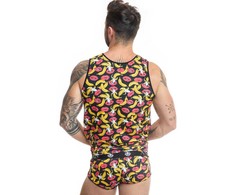 Anais Men Accesories Anais Men Banana Top S - Sleeveless Lycra Shirt with Banana Print