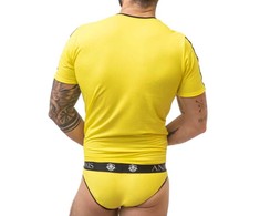 Anais Men Accesories Anais Men TOKIO Geltona T-Shirt S - Soft Modal, Perfect Fit, European Design