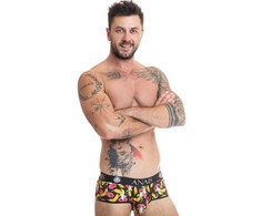 ANAIS MEN BOXER &amp; BRIEF ANAIS MEN Banana Brief L - Sporty Lycra Underwear with Banana Print