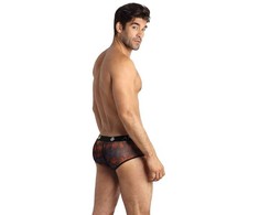ANAIS MEN BOXER &amp; BRIEF ANAIS MEN CHILL Boxer Briefs S - Sporty Fit, Palm Print, Juodas Tulle