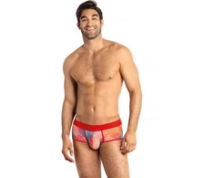 ANAIS MEN BOXER &amp; BRIEF ANAIS MEN Falcon Boxer Brief XL Banana Print Soft Lycra Comfort Fit