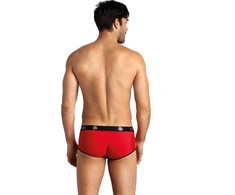 ANAIS MEN BOXER &amp; BRIEF ANAIS Men Soul Brief S - Sporty Microfiber Raudona-Juodas Underwear