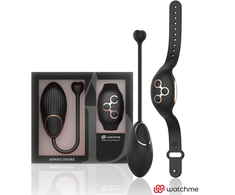 ANNE´S DESIRE ANNE'S DESIRE AD Egg Intimate Device with WATCHME Remote Juodas/Gold 7.5cm