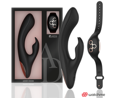 ANNE´S DESIRE ANNE'S DESIRE Rabbit Intimate System with WATCHME Remote Juodas/Gold 20cm