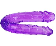 Baile Anal Baile Double Flexible Intimate Device Lilac Jelly 29cm