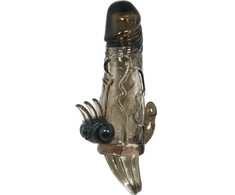 Baile For Him Baile Brave Man Extension Juodas 16.5 cm with Dual Vibration System