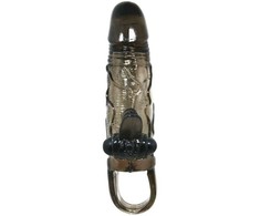 Baile For Him Baile Brave Man Extension Juodas 16.5 cm with Dual Vibration System