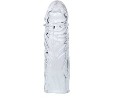 Baile For Him Baile Transparent Silicone Extension Sleeve 14.2 cm Flexible Model