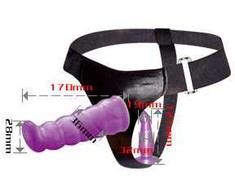 Baile Lilac Dual Attachment Harness System 17 cm - Adjustable TPR Design