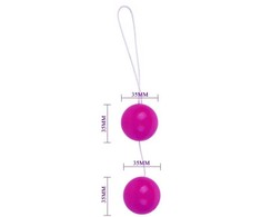 Baile Stimulating Baile Twins Lilac Unisex Kegel Exercise Balls TPR 2-Piece Set