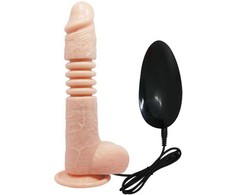 Baile Thunder Up Multi-Function Vibrator with Rotation &amp; Suction Cup, 26 cm