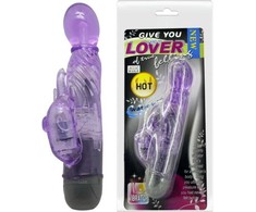 Baile Vibrators Baile Give You A Kind of Lover Lilac Intimate Machine 10 Modes TPR