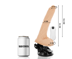Basecock Realistic Touch Intimate Device 19cm Flesh with Remote Control