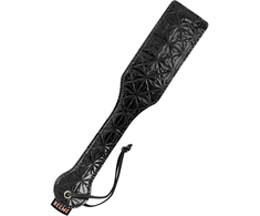 Begme Black Edition BEGME Juodas Edition Vegan Leather Paddle - Durable Anatomic Model 32cm