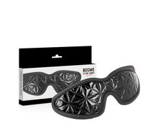 Begme Black Edition BEGME Juodas Edition Premium Blind Mask with Neoprene Lining, Adjustable