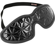 Begme Black Edition BEGME Juodas Edition Premium Blind Mask with Neoprene Lining, Adjustable