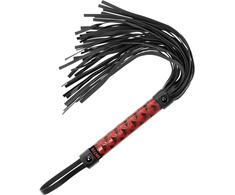 Begme Red Edition BEGME Raudona Edition Vegan Leather Flogger - Durable Soft-Touch Handle