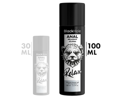 BLACK HOLE Juodas Hole Jojoba Relax Silicone Gel 100ml - Advanced Intimate Relaxant