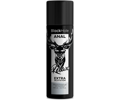 BLACK HOLE Juodas Hole Silicone-Based Gel Anal Relaxer 100ml - Long-Lasting Formula