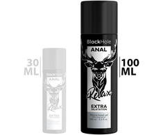 BLACK HOLE Juodas Hole Silicone-Based Gel Anal Relaxer 100ml - Long-Lasting Formula
