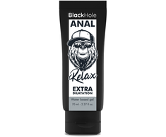 BLACK HOLE Juodas Hole Anal Relax Vanduo-Based Gel 70 ml - Gentle Dilating Formula