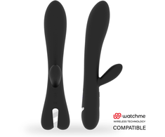 Brilly Glam Erik Dual Motor Silicone Vibrator Juodas USB, Remote Ready