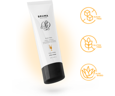 BRUMA Aloe Vera Sliding Gel Pina Colada Scent 100ml - Hydrating Vanduo-Based Formula