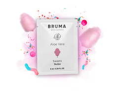 BRUMA Aloe Vera Vanduo-Based Glide Gel 6ml - Sweets Aroma, Travel Size