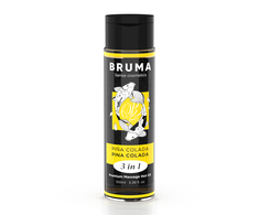 BRUMA Premium 3-in-1 Massage Oil Pina Colada Scent 100ml Vegan Formula