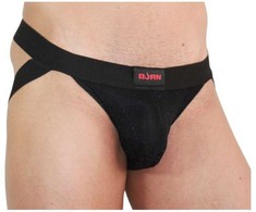 BURN Jockstrap SHINY Juodas S - Premium Comfort &amp; Modern Design