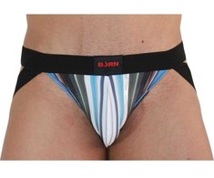 BURN Jock 009 Intimate Apparel Multicolor/Juodas Size S