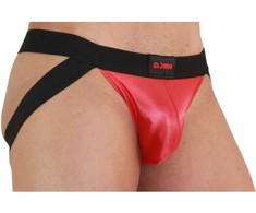 BURN Jockstrap 010 Raudona/Juodas L - Stylish Athletic Supporter