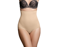 Bye Bra Underwear Bye Bra Seamless High Waist Briefs Estilo rusvai gelsvas Size M Lightweight