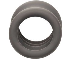 CalExotics Alpha Liquid Silicone Juodas Anatomical Support Ring 3.75 cm