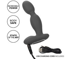 CalExotics Eclipse Rotator Probe Silicone Intimate Massager USB Rechargeable