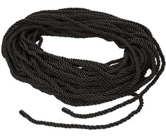 CalExotics Scandal Juodas 30m Bondage Rope - Soft Cotton &amp; Polyester Blend