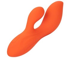 Oranžinis CalExotics Stella Dual Teaser Oranžinis - Dual Motor Silicone Intimate Device