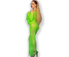 Chilirose Sets Chilirose CR 4666 Elegant Three-Piece Lingerie Set Žalias S/M