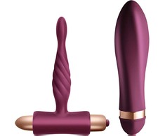 Climaximum Dare Kit Twisted Vibrator &amp; Entry-Level Anal Priedas Set