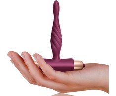 Climaximum Pharos Beginner Silicone Plug 10-Speed Atsparus vandeniui Juodas