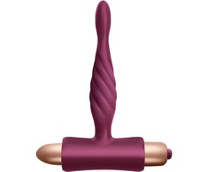 Climaximum Pharos Beginner Silicone Plug 10-Speed Atsparus vandeniui Juodas