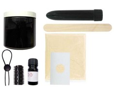 Cloneboy Juodas Intimate Molding Kit with Vibrating Feature, Universal Size