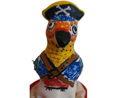 CONDOMERIE Captain Parrot Hand-Painted Decorative Latex Model Amsterdam Art