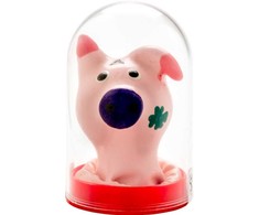 Condomerie Hand-Painted Decorative Latex Model Pig Head, Amsterdam Art
