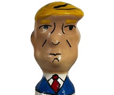 CONDOMERIE Hand-Painted Decorative Condom XL Grumpy Trump Design