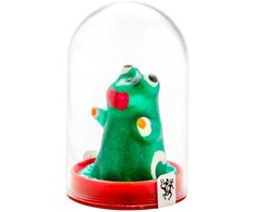 CONDOMERIE Hand-Painted Decorative Latex Condom - Frog Design, Model 1
